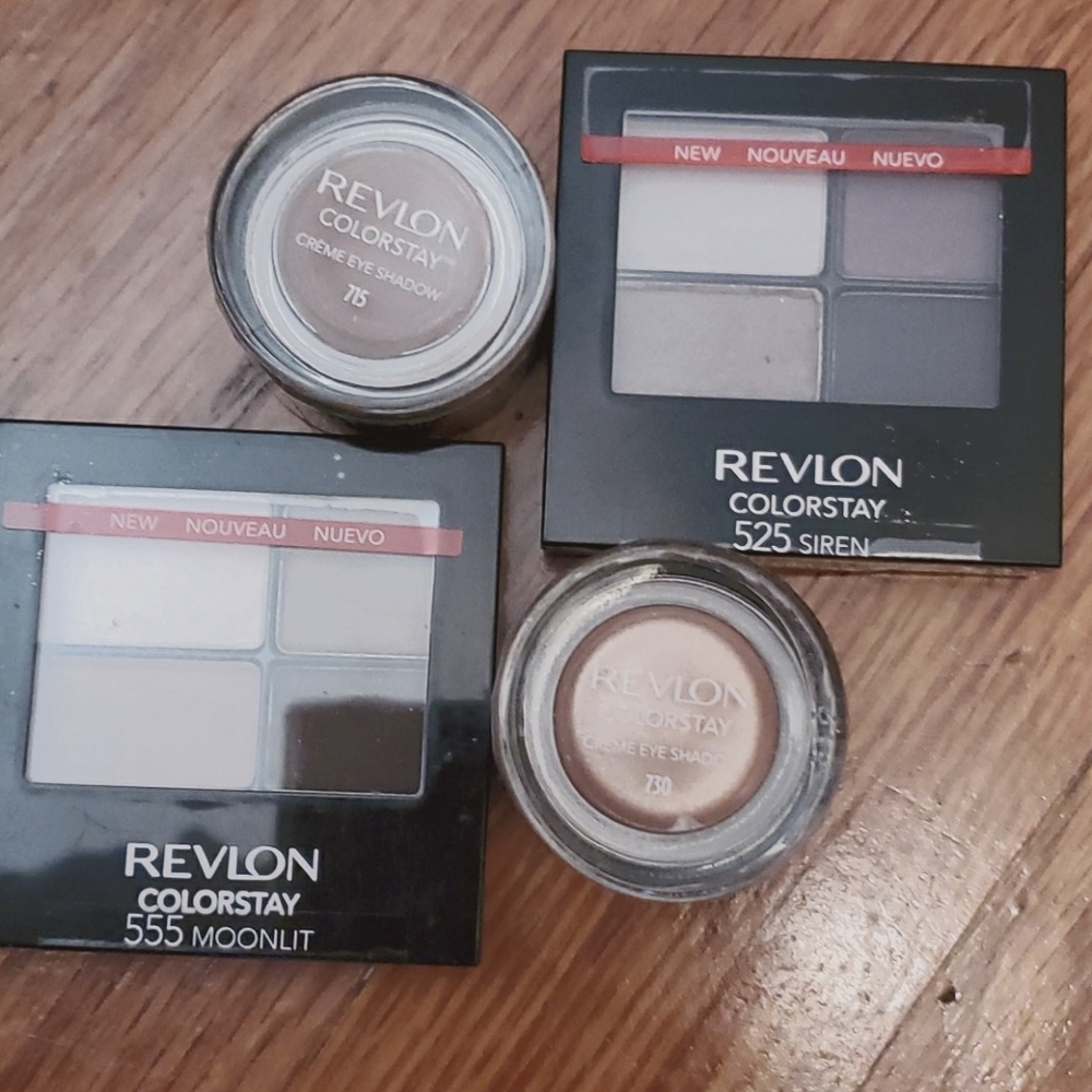 Revlon Creme Eye Shadow & Small shadow pallettes